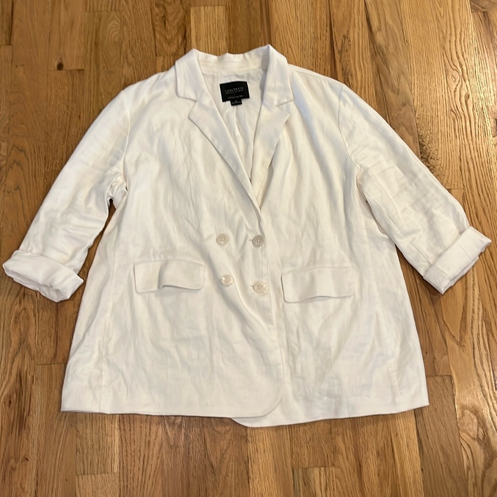 Linen Sanctuary blazer